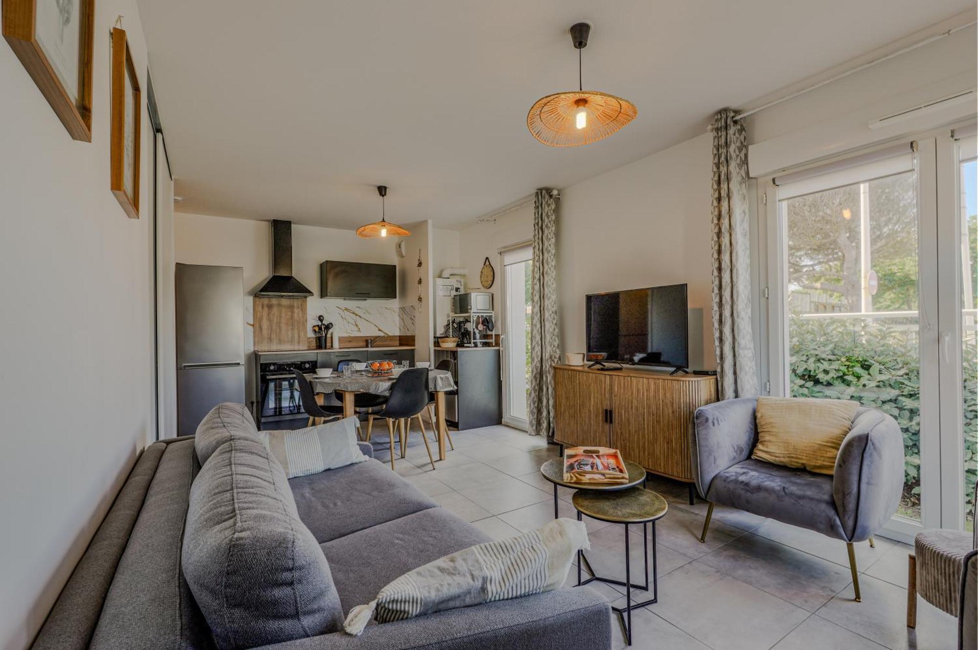 Appartement T2 Ideal 2 Personnes-150 M De La Plage Biscarrosse Exterior foto